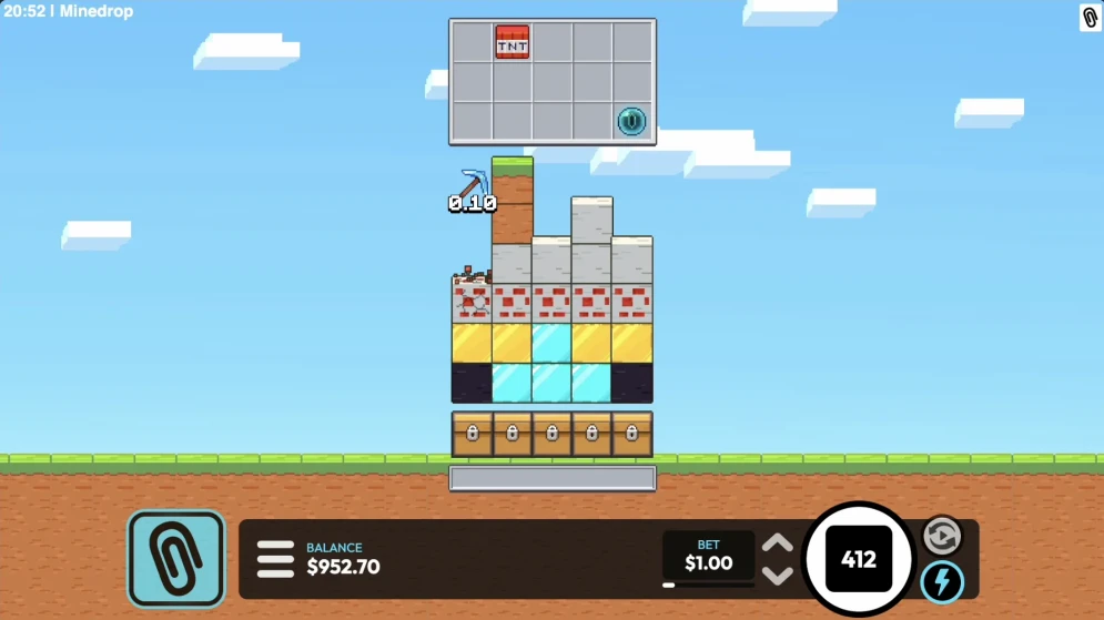 MineDrop gameplay